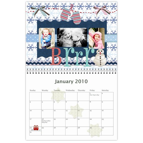 Momcalender By Blair Hill Jan 2010