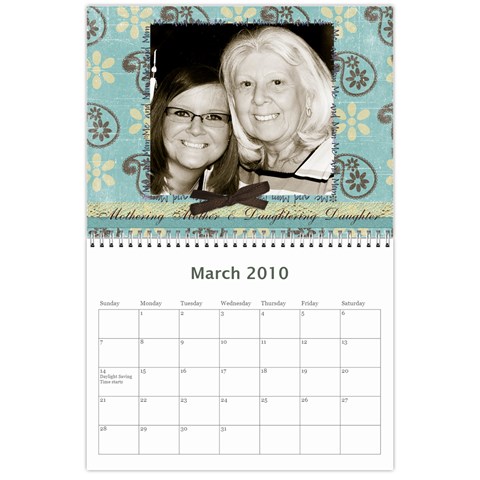 Momcalender By Blair Hill Mar 2010