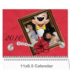 CALENDAR 2010 - Wall Calendar 11  x 8.5  (12-Months)