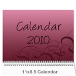 MY CALENDAR 2010 - Wall Calendar 11  x 8.5  (12-Months)