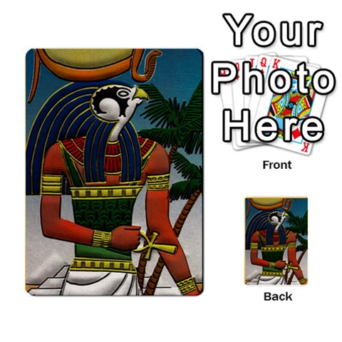 Pharaohs & Scribes Deck 2 By Matthew Marquand Back 1