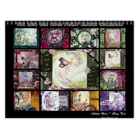 2010 Calendar By Ora Moon Last Logo Page