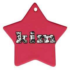 Kim Ornament - Ornament (Star)