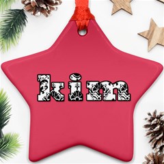 Kim Ornament - Ornament (Star)