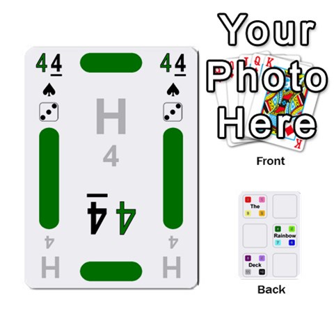 Rainbow Deck 2 By Changcai Front - Spade4