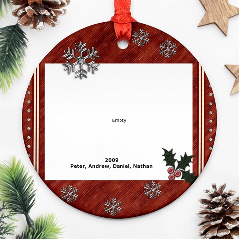 Ornament 3 By Lynne Front