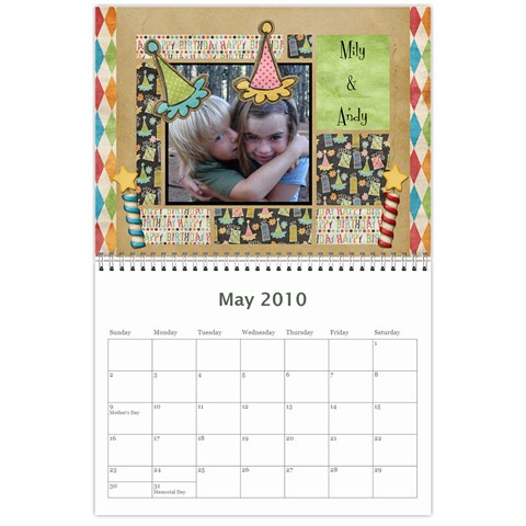 Calendar 2010 By Marina Tang May 2010