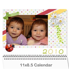 kalendar1 - Wall Calendar 11  x 8.5  (12-Months)