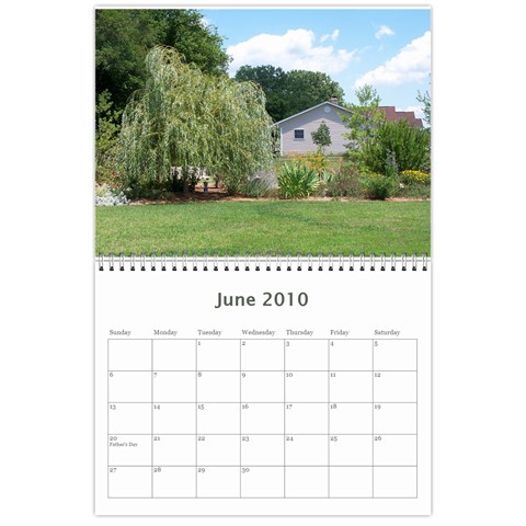 Calendar By Dawn Long Jun 2010