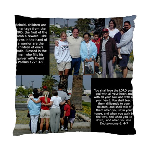 Grandparents Pillow By Pc Front