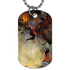 Gaia Halloween  - Dog Tag (One Side)