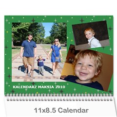 2010 kalendarz - Wall Calendar 11  x 8.5  (12-Months)