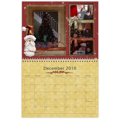 Charles Calendar By Angela Cole Dec 2010