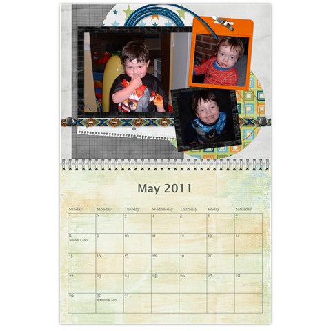 Charles Calendar By Angela Cole May 2011