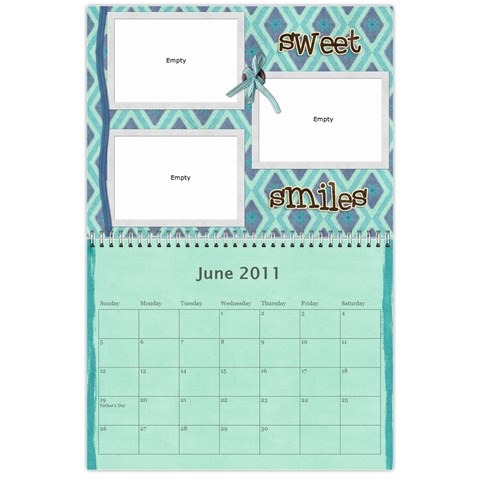 Charles Calendar By Angela Cole Jun 2011