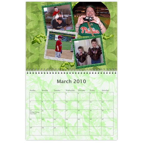 Charles Calendar By Angela Cole Mar 2010