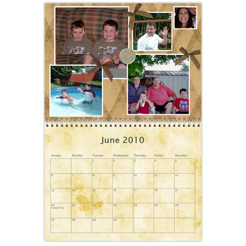 Charles Calendar By Angela Cole Jun 2010