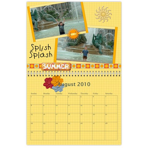 Charles Calendar By Angela Cole Aug 2010