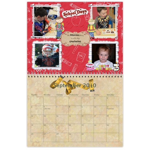 Charles Calendar By Angela Cole Sep 2010