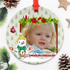 Christmas - Ornament (Round)