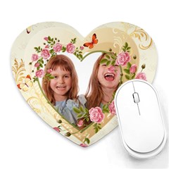 love - Heart Mousepad