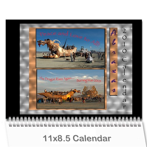 Abraxas 09 People Calendar 2010 By Karl Bralich Cover