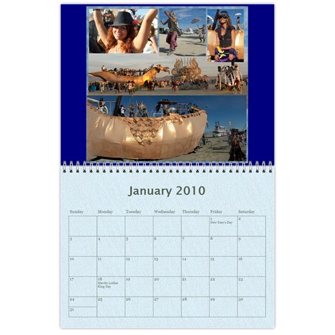 Abraxas 09 People Calendar 2010 By Karl Bralich Jan 2010