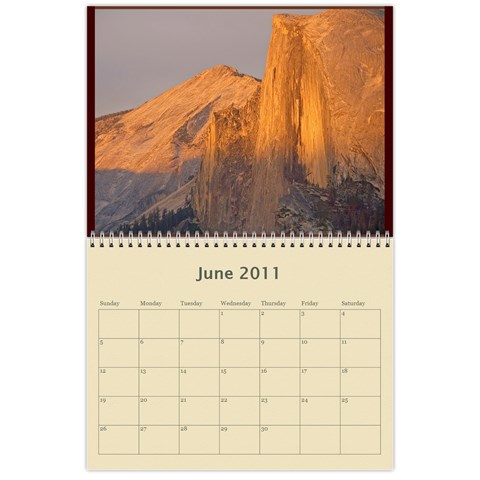 Calendar Yosemite 2010 18 Month By Karl Bralich Jun 2011