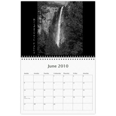 B&w Calendar Yosemite And More  2010 12 Month By Karl Bralich Mar 2010