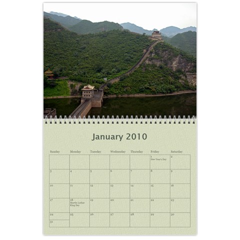 China Calendar 2010 By Karl Bralich Jan 2010