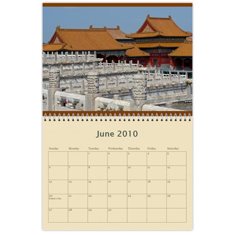 China Calendar 2010 By Karl Bralich Jun 2010