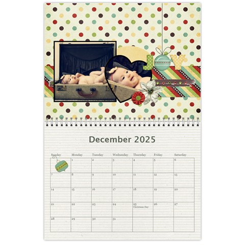 Calendar 2025 By Sheena Dec 2025