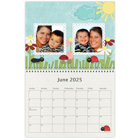 Calendar 2025 By Sheena Jun 2025