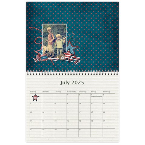 Calendar 2025 By Sheena Jul 2025