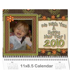 gina calendar - Wall Calendar 11  x 8.5  (12-Months)