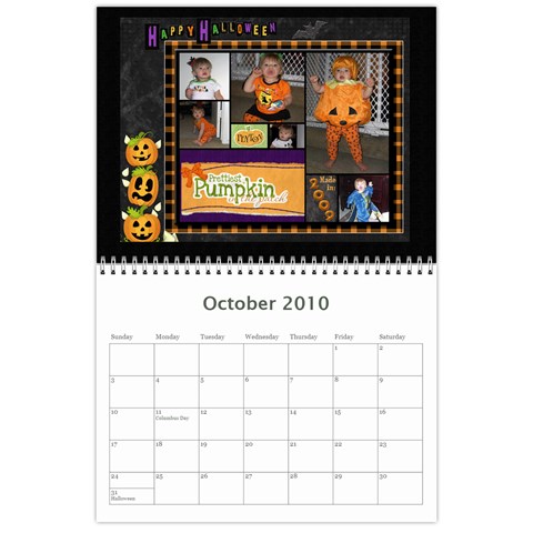 Gina Calendar By Yvette Mouer Oct 2010