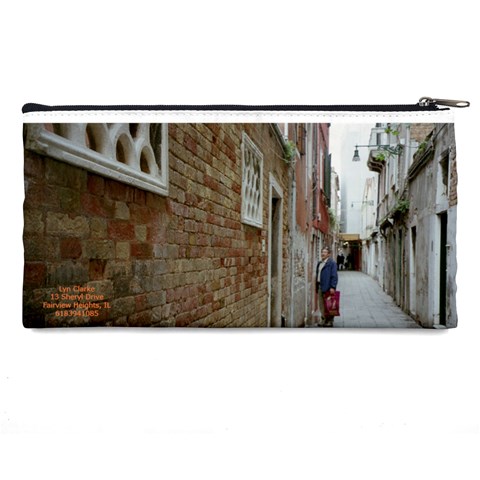 Pencil Case Venice&burano 09 By Lyn Clarke Back
