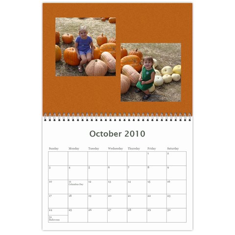 Calendar Christmas Project By Monique Oct 2010