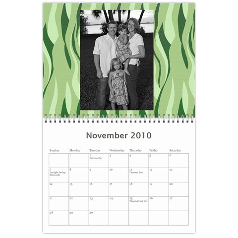 Calendar Christmas Project By Monique Nov 2010