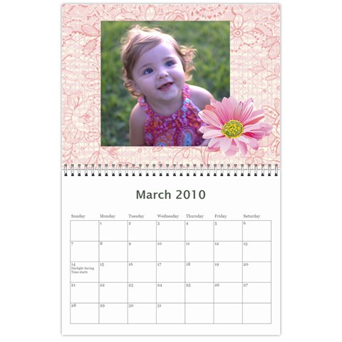 Calendar Christmas Project By Monique Mar 2010