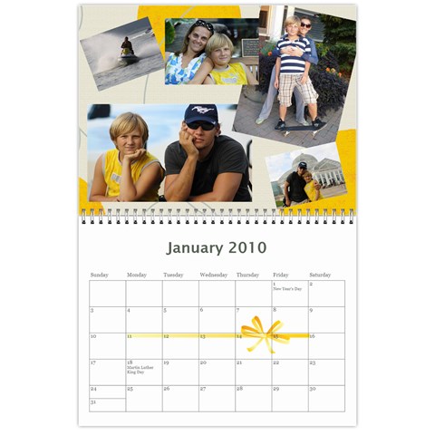 Calendar 2010 By Olena Jan 2010