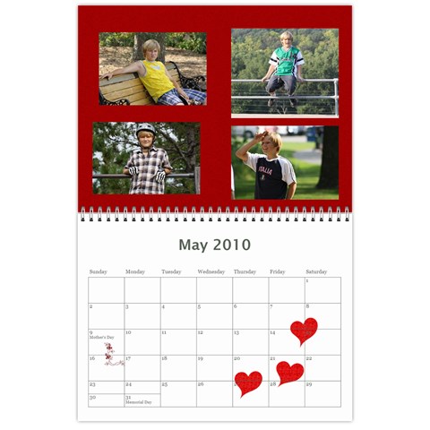 Calendar 2010 By Olena May 2010