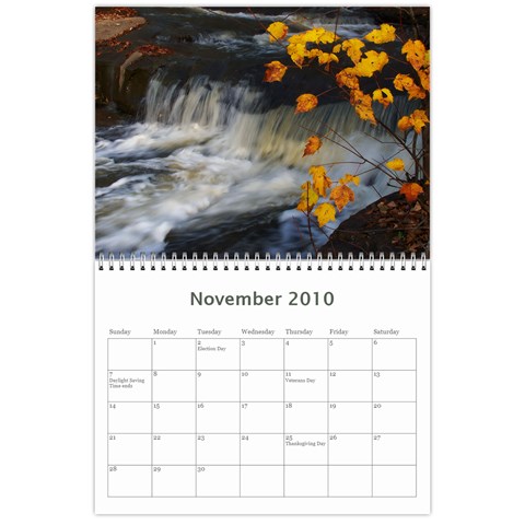 2010 Calendar By Bob Standifer Nov 2010