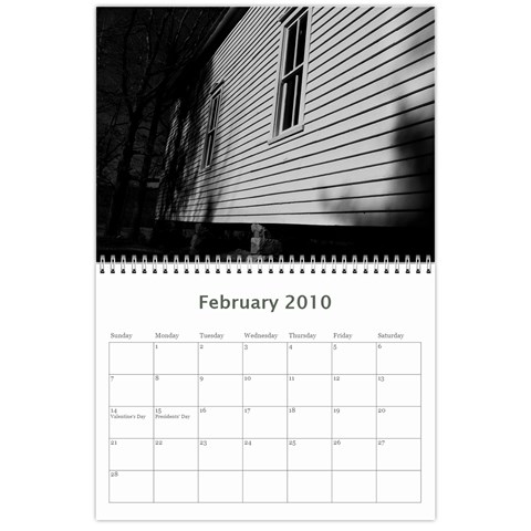 2010 Calendar By Bob Standifer Feb 2010
