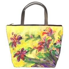 Uncontrolled Lilies - Bucket Bag