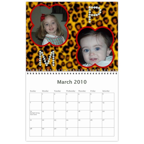 Allen Calendar 09 By Alicia Mar 2010