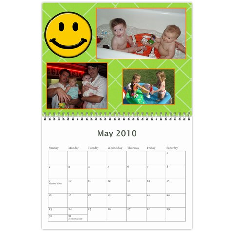 Allen Calendar 09 By Alicia May 2010