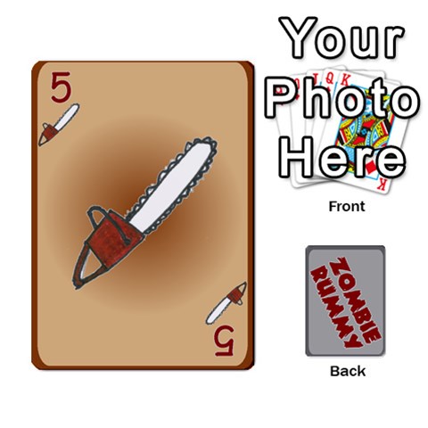 Zombie Rummy By Lee Smith Front - Spade6
