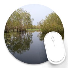 kakadu mouse pad - Round Mousepad