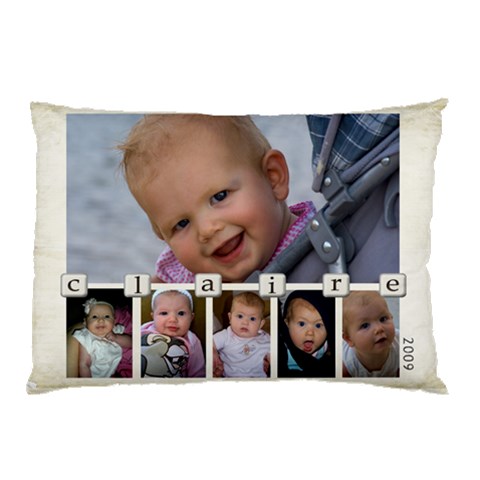 Claire Pllowcase By Pam Prater 26.62 x18.9  Pillow Case